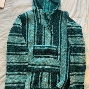Baja jacket Green and White Size M